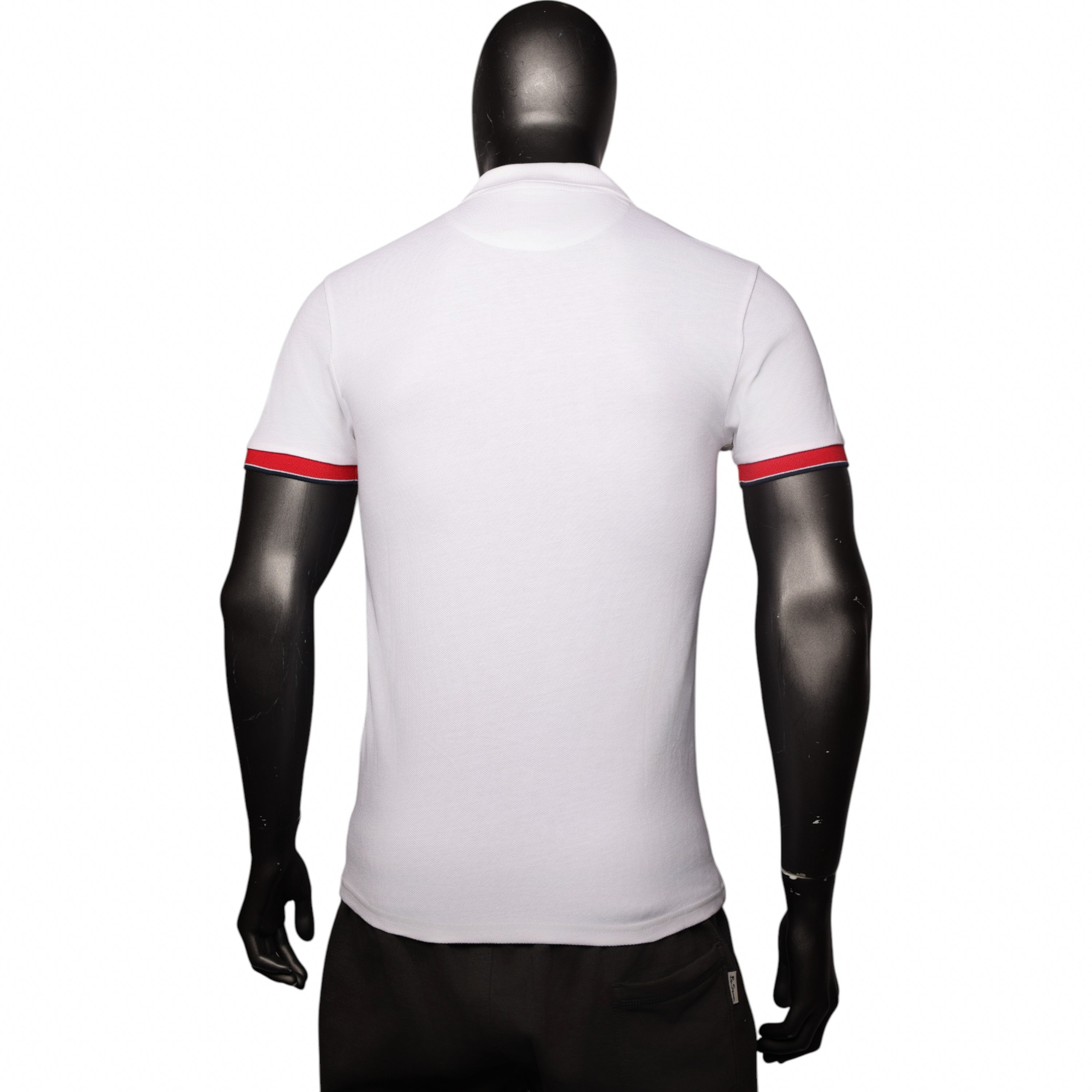 Polo Golfer Double Striped White